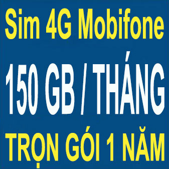 Sim mobifone 4G 150Gb/tháng – Lắp Vào Là Dùng