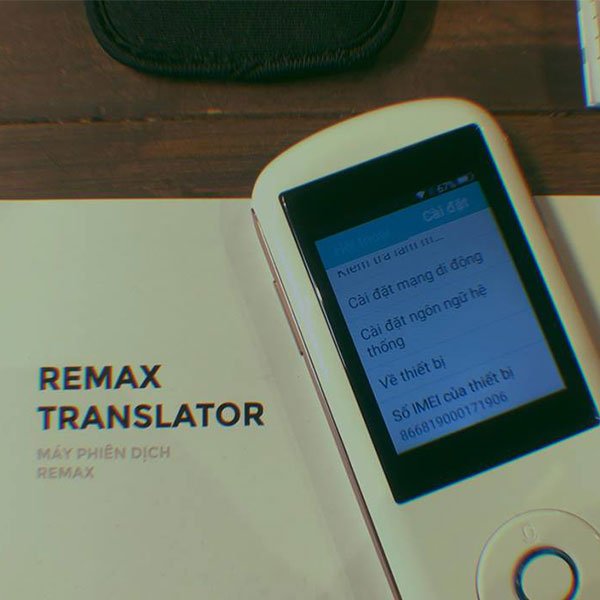 hình ảnh máy dịch remax hình ảnh máy dịch remax