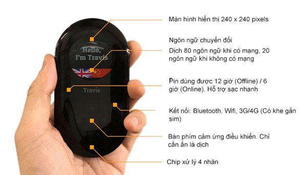 Cấu tạo máy phiên dịch Travis
